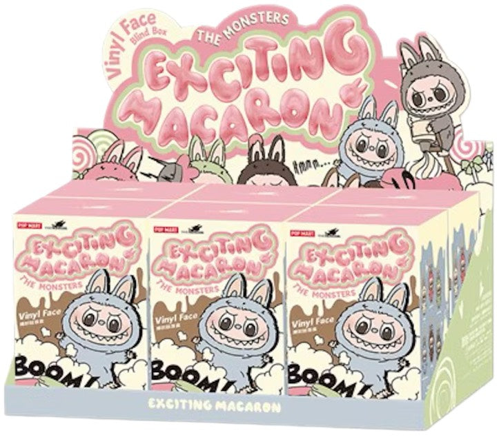 Pop Mart Labubu The Monsters: Tasty Macarons – Vinyl Face Blind